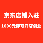 京东店铺入驻1000元开店创业