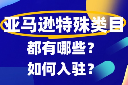 亚马逊特殊类目有哪些?一文解读!!