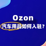 汽车用品如何入驻Ozon？如何让店铺脱颖而出？
