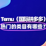 Temu怎么入驻？热门的类目有哪些？