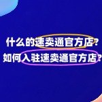 什么的速卖通官方店？如何入驻速卖通官方店？