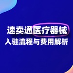 如何入驻速卖通医疗器械类目？流程费用是怎样的？