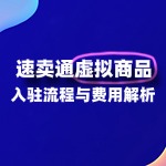 速卖通虚拟产品入驻流程及费用详解