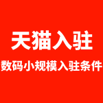 天猫数码小规模入驻条件