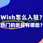 Wish怎么入驻？热门的类目有哪些？