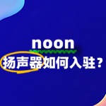 Noon平台对扬声器卖家的要求有哪些？入驻流程有哪些？