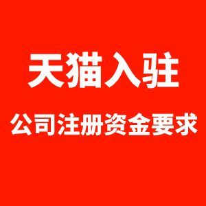 天猫入驻公司注册资金要求