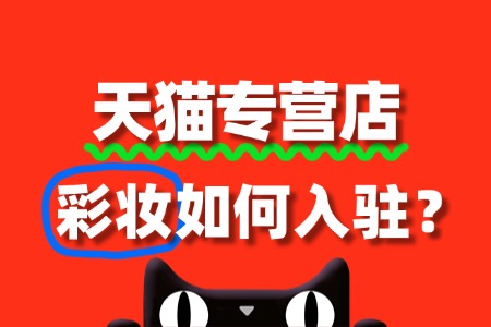 入驻天猫彩妆专营店,审核没通过怎么办?