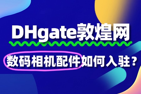 敦煌网入驻数码相机配件,具体流程有哪些步骤?