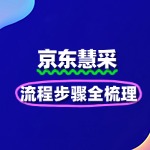 京东慧采入驻新手指南：流程步骤全梳理