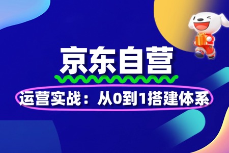 京东自营运营实战:从0到1搭建体系