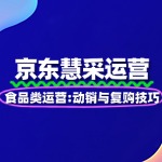 食品类运营：京东慧采动销与复购技巧