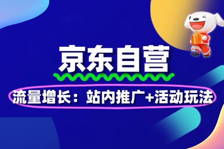京东自营流量增长:站内推广+活动玩法